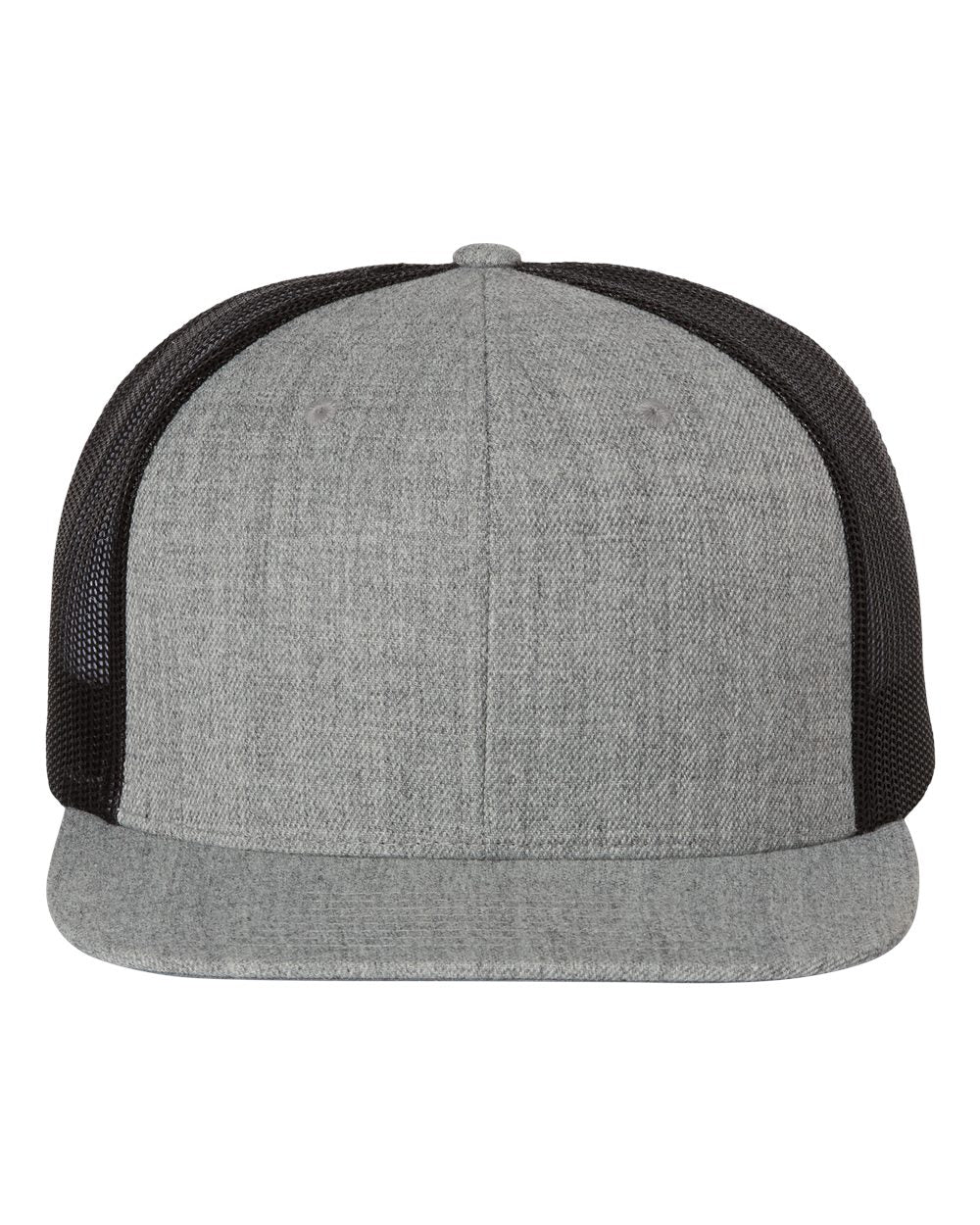 Wool Blend Flat Bill Trucker Cap - 511