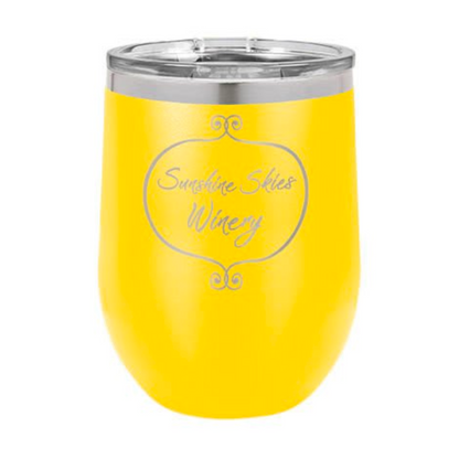 12oz Stemless Wine Glasses