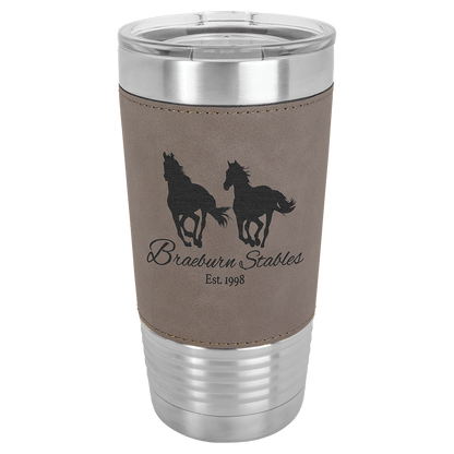 20oz Leatherette Tumblers