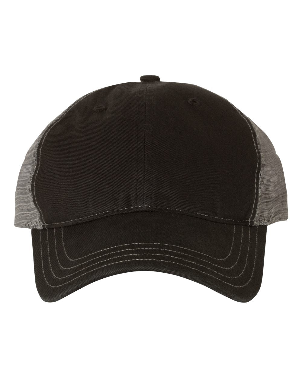 Garment-Washed Trucker Cap - 111