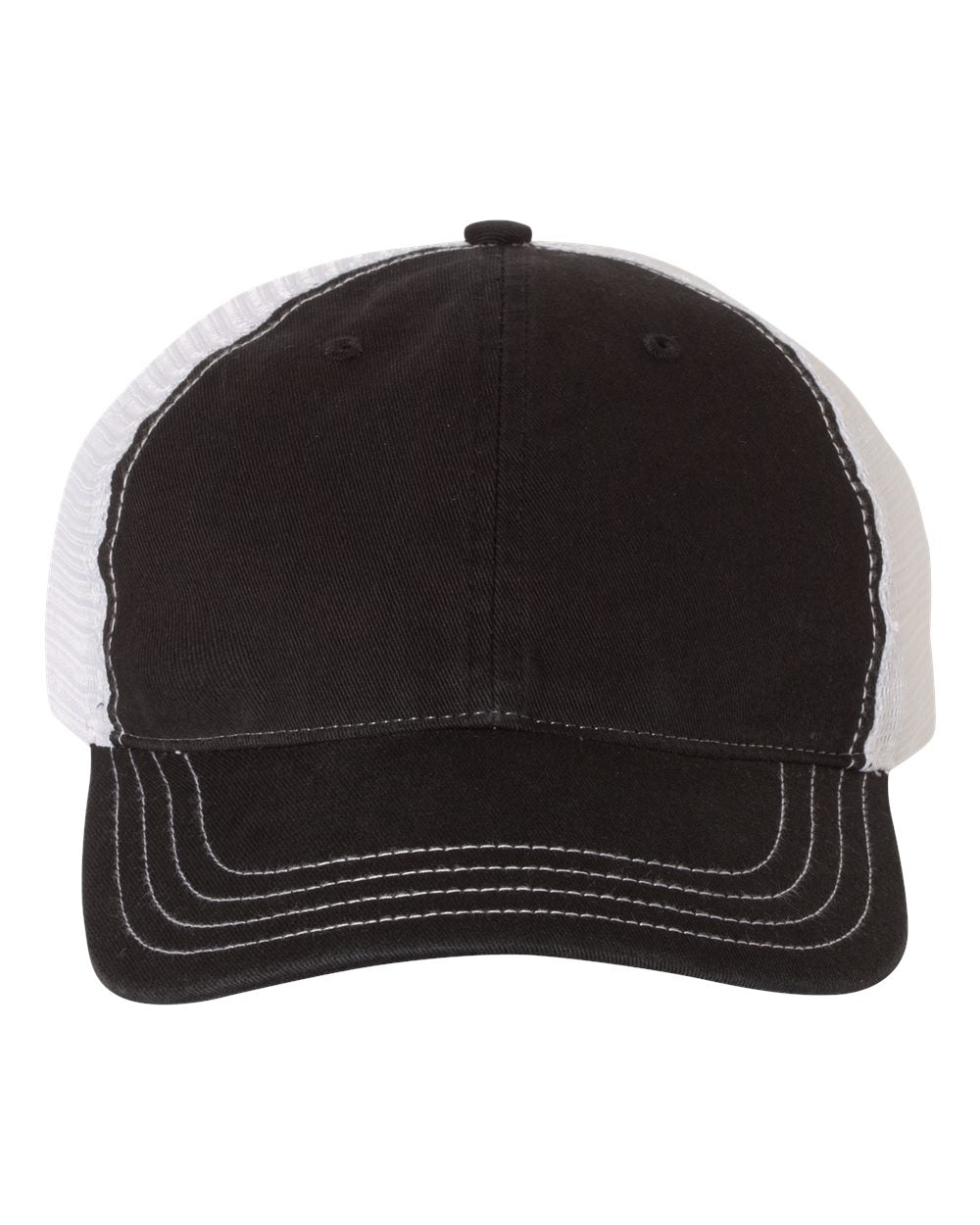 Garment-Washed Trucker Cap - 111