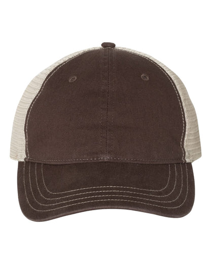 Garment-Washed Trucker Cap - 111