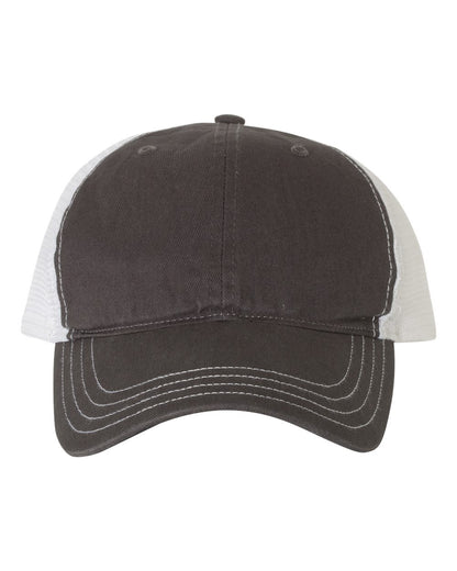 Garment-Washed Trucker Cap - 111