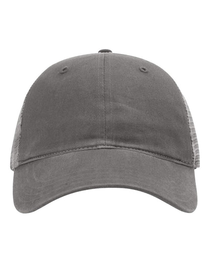 Garment-Washed Trucker Cap - 111