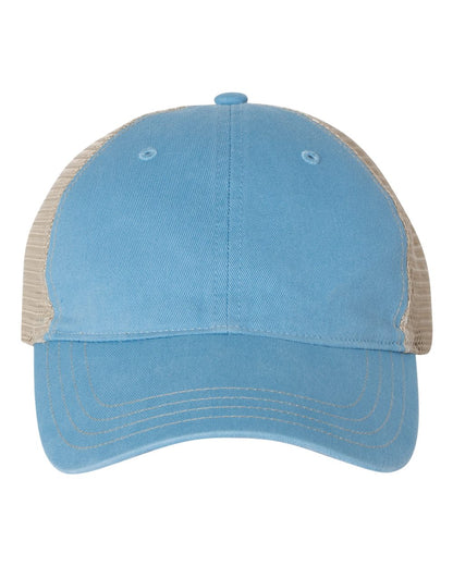 Garment-Washed Trucker Cap - 111