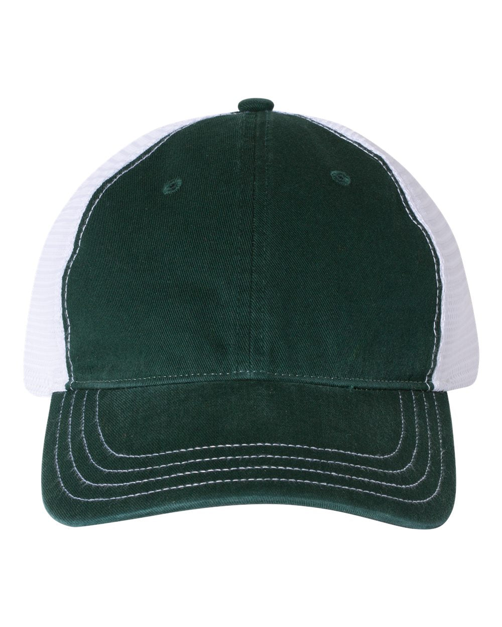 Garment-Washed Trucker Cap - 111