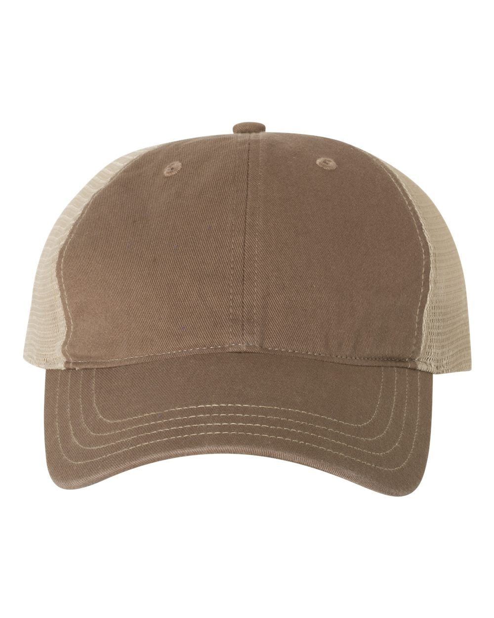 Garment-Washed Trucker Cap - 111