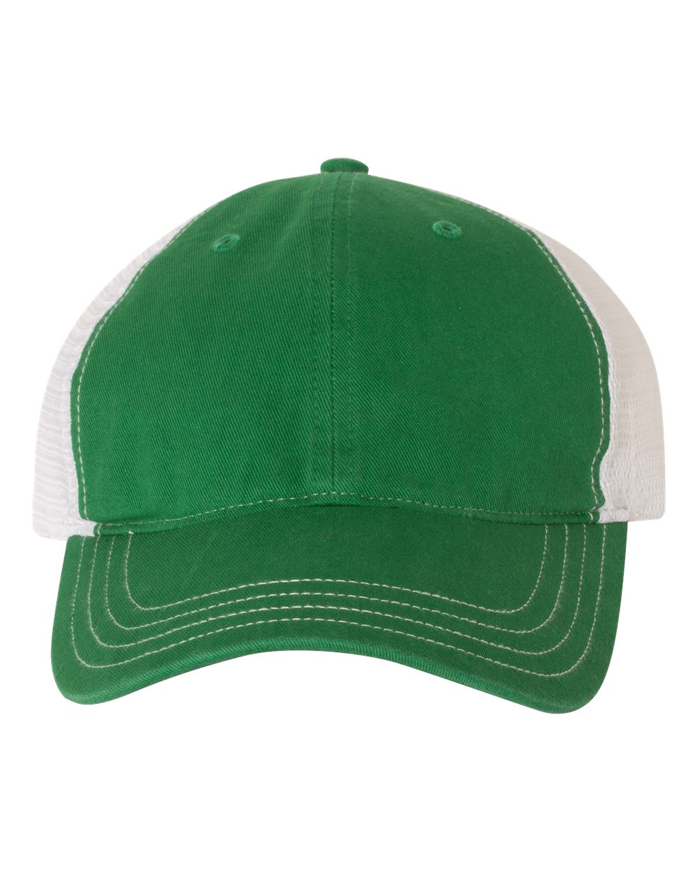 Garment-Washed Trucker Cap - 111