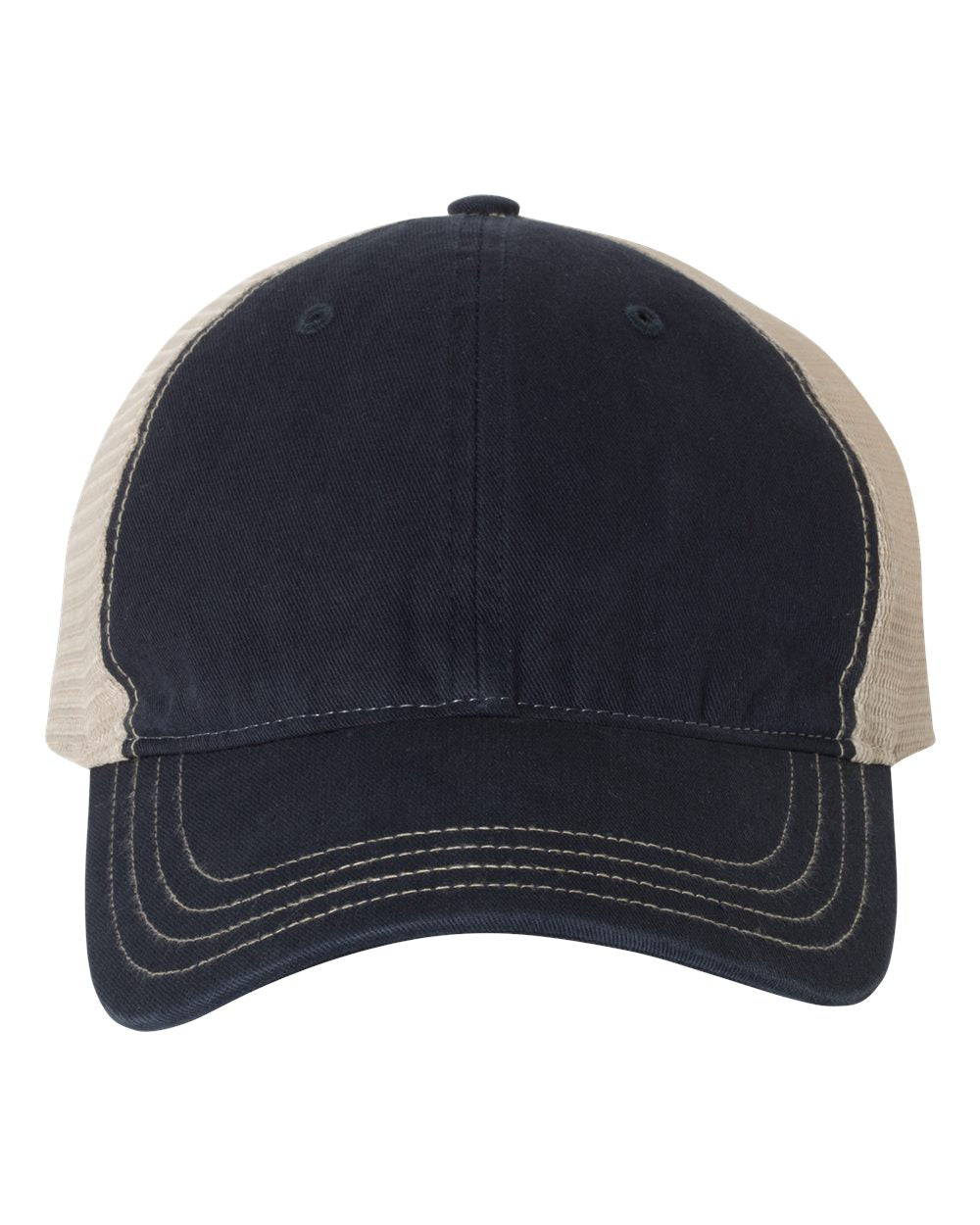 Garment-Washed Trucker Cap - 111