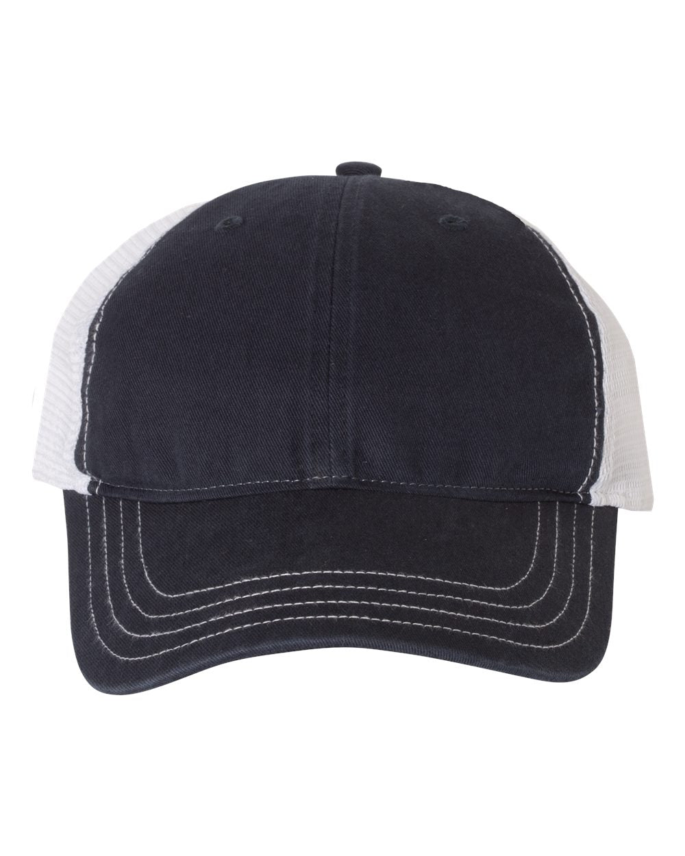 Garment-Washed Trucker Cap - 111