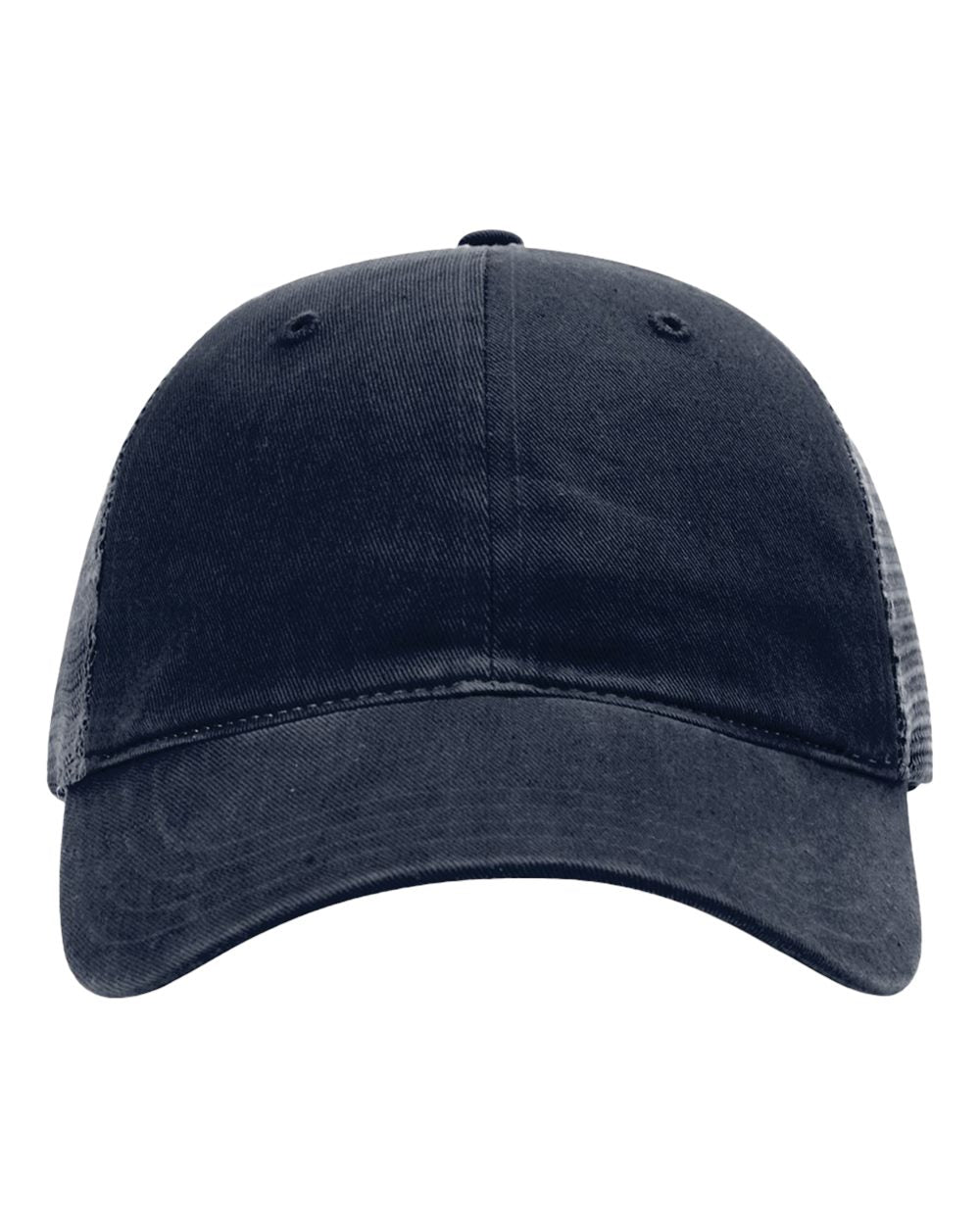 Garment-Washed Trucker Cap - 111