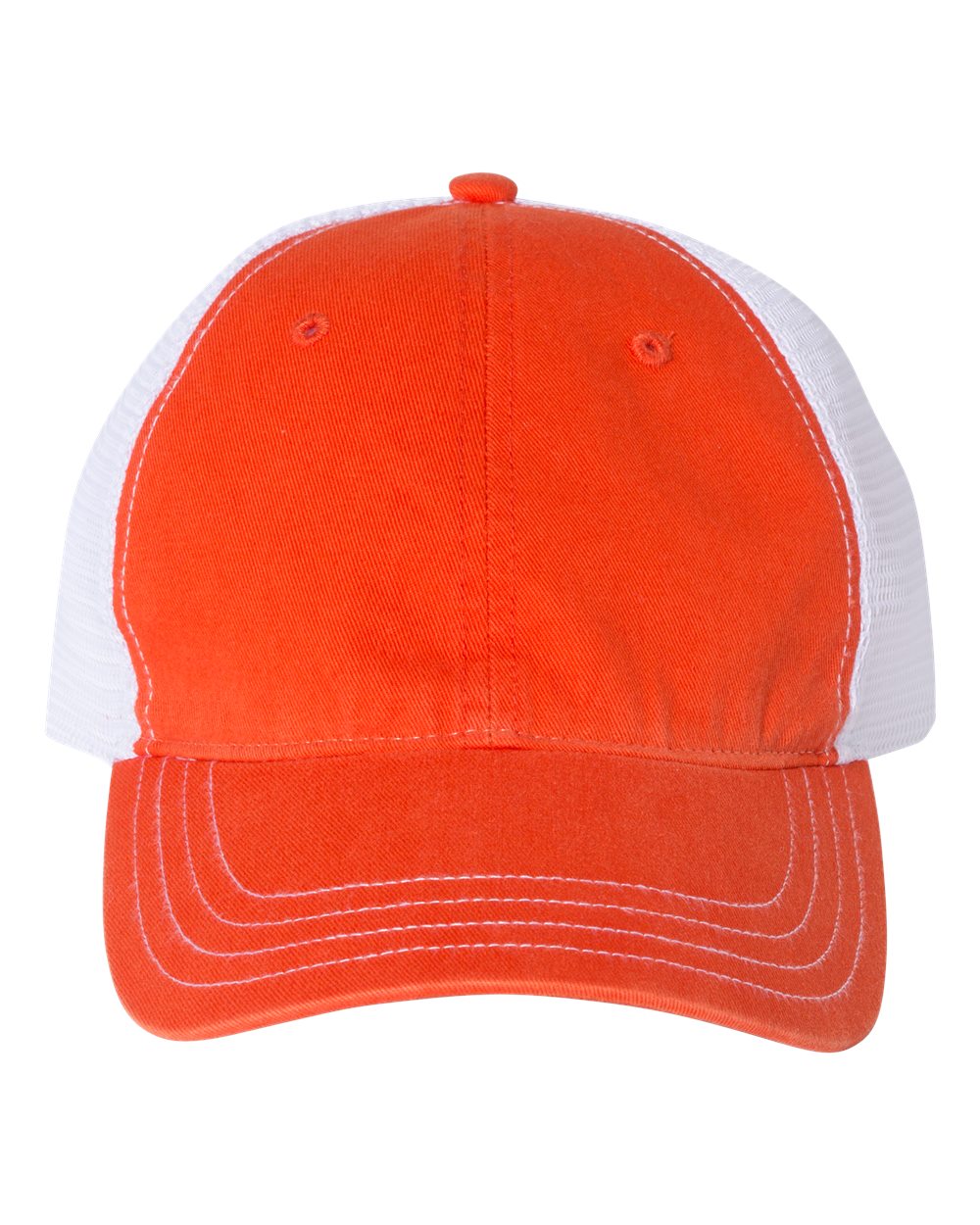 Garment-Washed Trucker Cap - 111