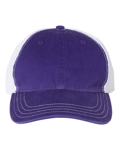 Garment-Washed Trucker Cap - 111