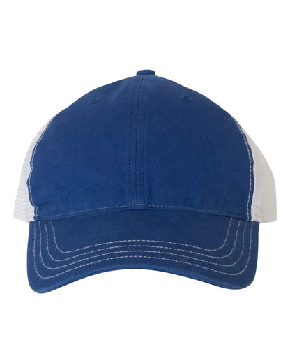 Garment-Washed Trucker Cap - 111