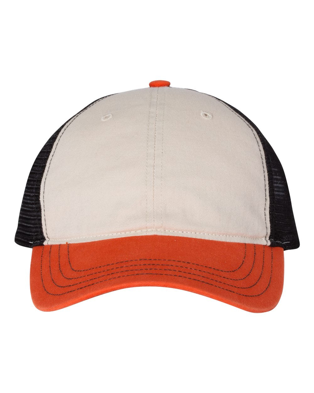 Garment-Washed Trucker Cap - 111