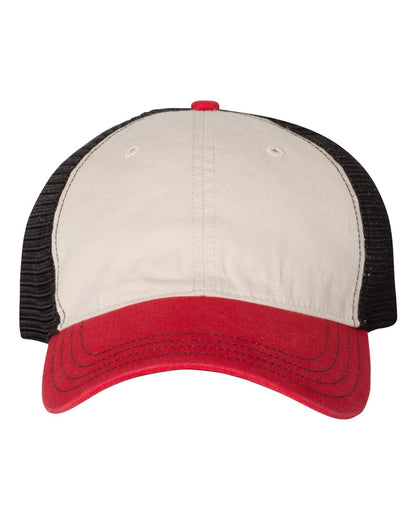 Garment-Washed Trucker Cap - 111