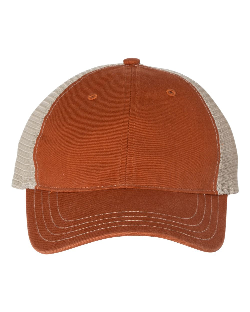 Garment-Washed Trucker Cap - 111