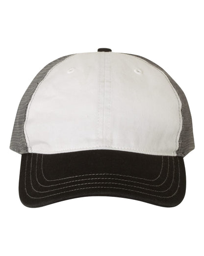 Garment-Washed Trucker Cap - 111