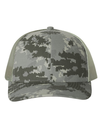 Printed Trucker Cap - 112P