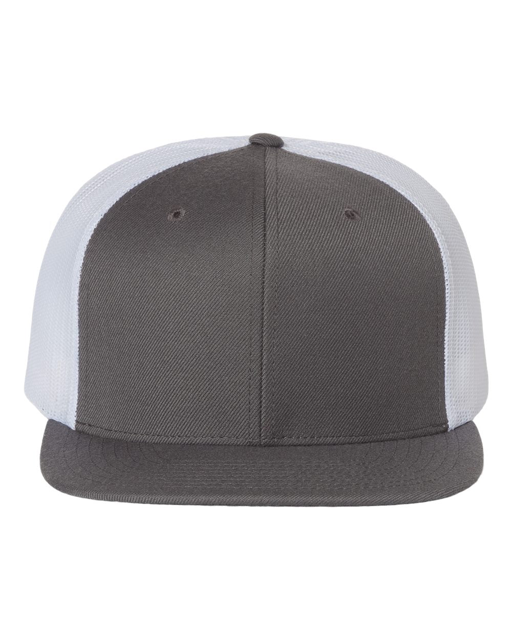 Wool Blend Flat Bill Trucker Cap - 511