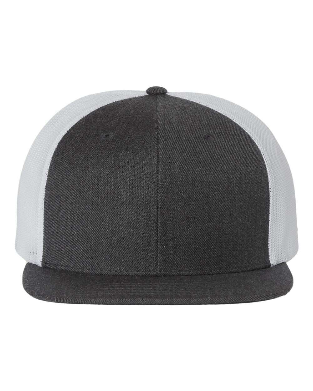 Wool Blend Flat Bill Trucker Cap - 511