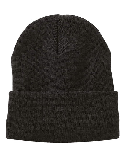 12" Sherpa Lined Cuffed Beanie - SP12SL