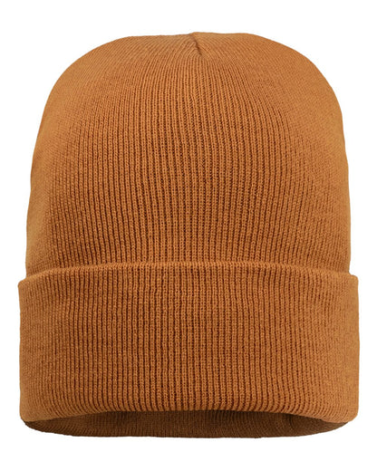 12" Sherpa Lined Cuffed Beanie - SP12SL