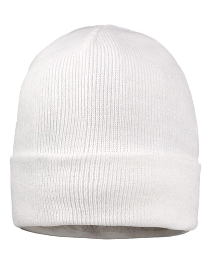 12" Sherpa Lined Cuffed Beanie - SP12SL